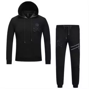 philipp plein jogging pas cher hoodie two piece jacket